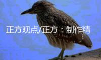 正方观点/正方
：制作精良审美佳 国产动漫新惊喜